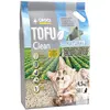 Image de Litière pour chats Croci Tofu Clean, 10 litres, à base de charbon actif, agglomérante, anti-odeurs, avec actif