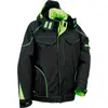 Image de Veste Softshell Tecka Noir Lime Protection Polyvalente Toutes Saisons - Cofra