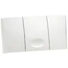 Image de Valsir - Plaque De Commande Wc Encastré Angel Rios, Simple Volume Blanche