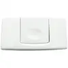 Image de Valsir - Plaque De Commande Wc Encastré Egea Simple Volume, Blanche