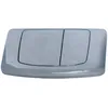 Image de Valsir - Plaque De Commande Inox Wc Encastré Angel Rios, Double Volume Chromé