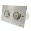 Image de Valsir - Plaque De Commande Pneumatique R7 Mat Brillant Wc Encastré Double Volume