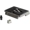 Image de Plaque de fixation rapide Manfrotto 200PL avec vis 1/4 et 3/8 Noir - Neuf