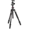 Image de Trépied de voyage MANFROTTO Befree GT XPRO MKBFRA-4 aluminium rotule Ball 496 10 kg 164 cm Noir/rouge - Neuf