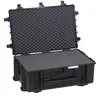 Image de Explorer 7630 Black suitcase (77x49x31 cm, PreCubed foam/roller/wheels/soap, 16,39kg)