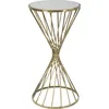 Image de Mauro Ferretti, table d'appoint Hypnos Gold, Ø 35 x 70 cm