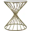 Image de Mauro Ferretti Table d'appoint Hypnos Ø 42x50 cm or