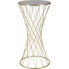 Image de Mauro Ferretti Table d'appoint Tour Nouveau Ø 50x100 or