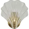 Image de Mauro Ferretti applique Shell E14 20x14x22 cm or naturel