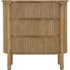 Image de Commode Tolosa 80,5 x 82 x 47 cm Sapin MDF Métal Marron