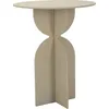 Image de Table d'appoint Mauro Ferretti Düne, couleur crème, Ø 45 x 58 cm