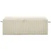 Image de Banc Goteborg 113 x 44 x 41 cm MDF polyester blanc