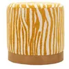Image de Pouf Savana Moutarde Cm Ø 40x40