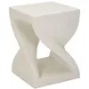 Image de Table Basse Modern Z 34 X 34 X 45 Cm, Coloris Crème Mgo - Structure Compacte Et Design Essentiel Pour L'Intérieur - Série 940