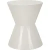 Image de Table basse Oyo blanche 45 x 45 x 55 cm