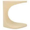 Image de Table D'Appoint Blanche Ibiza 42 X 42x52