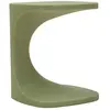 Image de Table Basse Ibiza En Polyéthylène Vert 42 X 42 X 52 Cm - Table D'Appoint Moderne En Forme D'Arche, Coloris Vert - Collection Ibiza