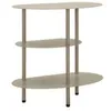 Image de Chemin De Lit Saturn Gris Coquille Cm 49,5x27,5x49,5