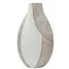 Image de Vase En Résine Ho Chi Minh 29,5 X 13,5x50 (trou 8x5)