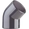Image de Coude Pvc Pression Nf 45° Ff À Coller - Ø25 - Plasson