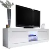 Image de CALICOSY - Meuble TV 2 Portes sans Éclairage L180 cm - INITIAL