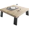Image de Table basse avec pieds métalliques Palma - H40 cm