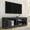 Image de CALICOSY - Petit meuble TV 1 porte sans éclairage Initial - L140 cm