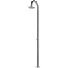 Image de Douche de piscine en acier inoxydable Sined Palau, modèle Gebogene, en acier inoxydable 316L, uniquement pour eau froide, finition satinée