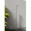 Image de Sined | Douche extérieure Quartu - 229 Cm - Acier inoxydable Aisi 316L - Haute qualité - Avec douche à pied - Résistant à la corrosion