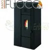 Image de Punto Fuoco - Noa - Poêle À Granulés 6,3 Kw Gaufré Noir