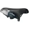 Image de Selle Italia, selle de vélo T3 S1 - Selle de tourisme en gel, rembourrage Soft-Tek, couleur haute visibilité, matériau : aluminium.