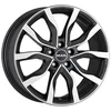 Image de Jantes MAK HIGHLANDS 8,5x20 5x108 ET 12 GUN MET-MIRROR FACE