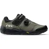 Image de Northwave, chaussures de vélo pour hommes, modèle Overland Plus, couleur verte, taille 40