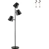 Image de Lampadaire Colt 3 flammes en métal