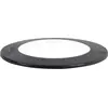 Image de QAZQA - Spot d'extérieur moderne noir avec LED IP67 - Variateur Ceci | Dimmable | Éclairage extérieur - Plastique rond - Compatible LED GX53