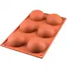Image de Moule En Silicone Pour Hémisphères Et Sphères Individuels, 70 Mm, Silikomart