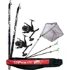 Image de LINEAEFFE PIKE Brochet COMBO SET 2 cannes + 2 moulinets + épuisette + support + fourreau