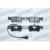 Image de SAMKO 5SP1284 : Kit de plaquettes de frein arrière pour VW Transporter V, Bus (7HB, 7HJ, 7EB, 7EJ, 7EF, 7EG, 7HF, 7EC), Multivan V, Touareg