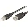 Image de Ewent EC1013 câble USB 3 m USB A Noir - Neuf