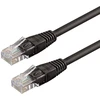 Image de WP WPC-PAT-6U005BL Câble réseau noir 0,5 m Cat6 U/UTP (UTP)