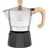Image de Forever Espressokocher Miss Moka Prestige Woody 3 Tassen