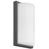 Image de Applique murale LCD Licht Creativ Design, modèle LB25, couleur anthracite, indice de protection IP44, 1 douille E27