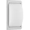 Image de Applique LB22 acier inoxydable E27 max.75W 052
