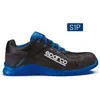 Image de Chaussure D'Entrainement Sparco Nelson Chaussure De Se'curite' Basse S1p N.41 Ultra Le'ge're En Mesh 3d Respirant Et Microfibre Noir/bleu Clair Nero + Azzurro 41