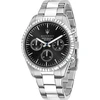 Image de MASERATI Montre à quartz QUARZ 100% acier inoxydable argenté