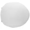 Image de Dianhydro - Abattant Wc Pour Wc Cesame Bit 39-41 X 38 Cm Abattant Wc Blanc Avec Charnie'res Re'glables En Fonte De Bois