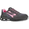 Image de Chaussure De Securite 'redlion Point - S1' Et 'cherry - S1p' Couleur Gris / Rose Fluotaille 36