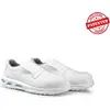 Image de U-Power Red Lion® Blanco, sans métal, White sans lacets, chaussures de sécurité basses, insert Infinergy, confortables & légères, hydrofuges, antidérapantes - White 38