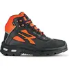 Image de UPOWER Unisex RL1E124-38 U-Power RL1E124-38-Pieds de sécurité RED Lion Model Spirit S3 HI CI WR SRC Size, Noir, 38 EU