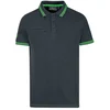 Image de Polo de travail U-Power Way, coton stretch, coupe ajustée, gris, taille S